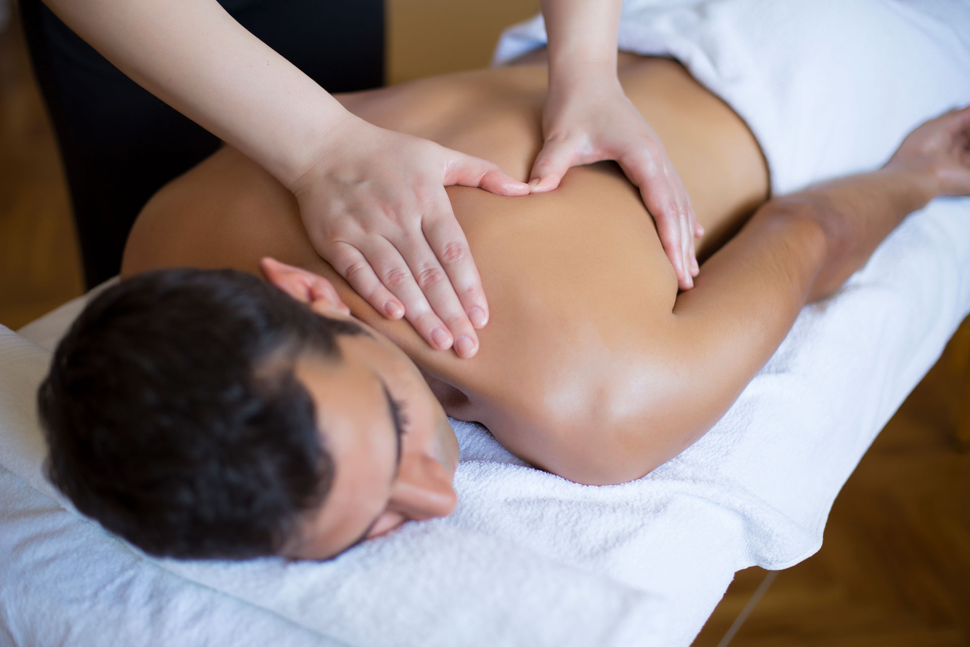 Back and shoulder massage