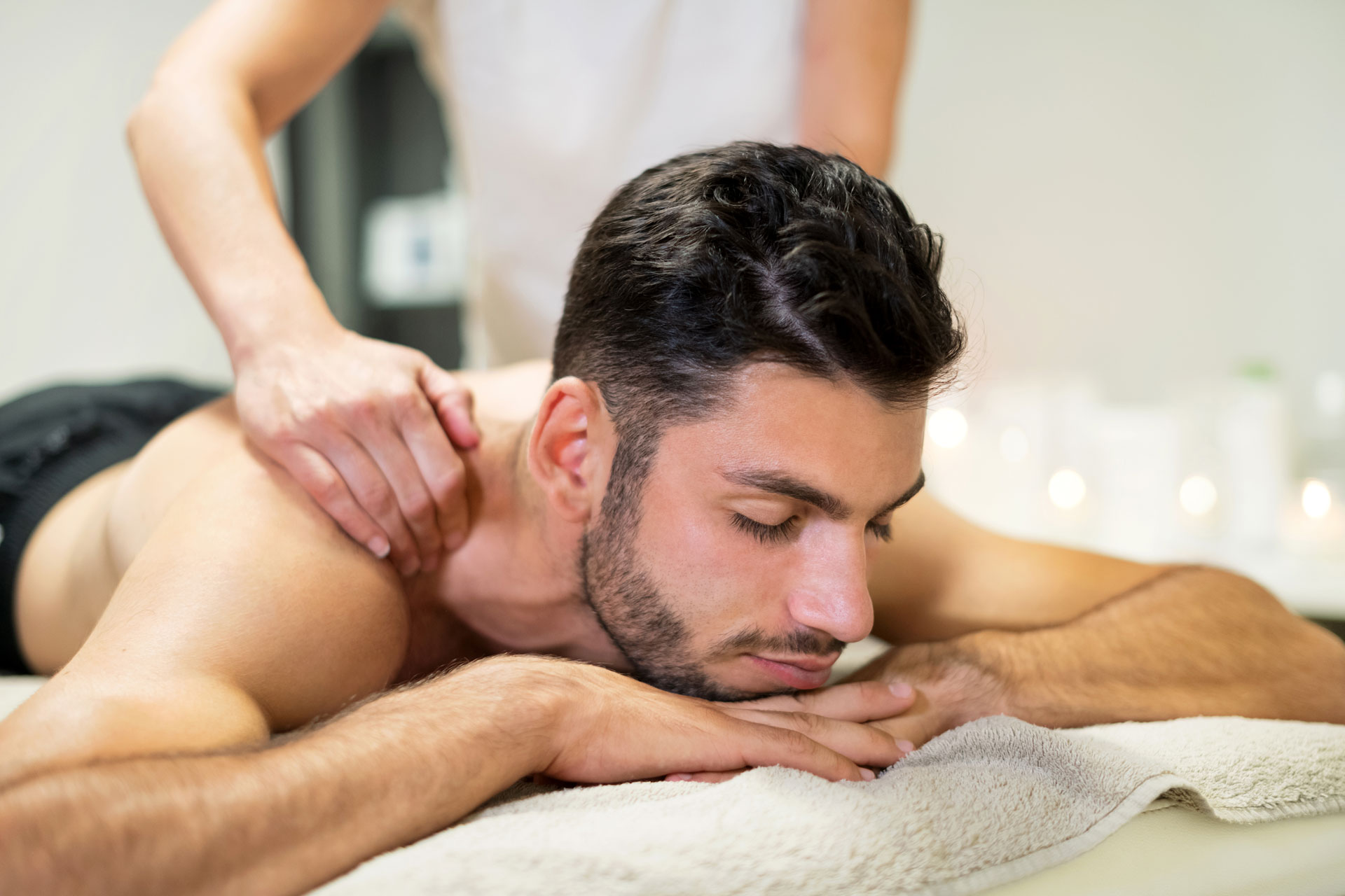 Relaxing massage care